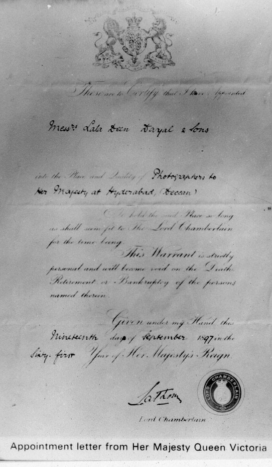 Royal Warrant · 1897